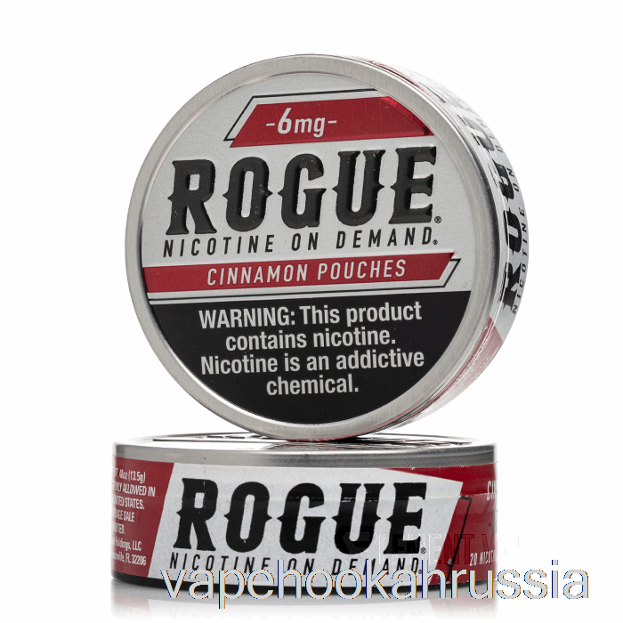 пакетики с никотином Vape Russia Rogue - корица 3 мг (5 упаковок)